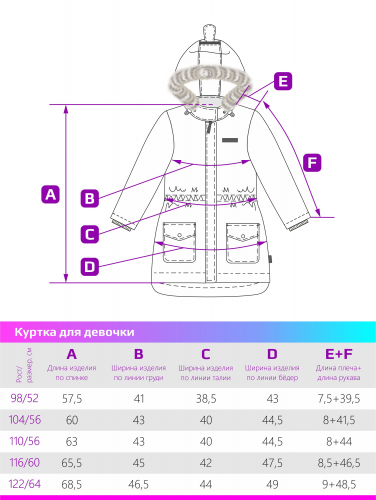 КУРТКА 4з3624 пудра