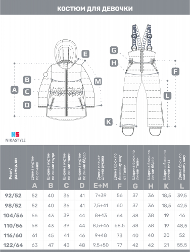 Костюм 7з8224 какао