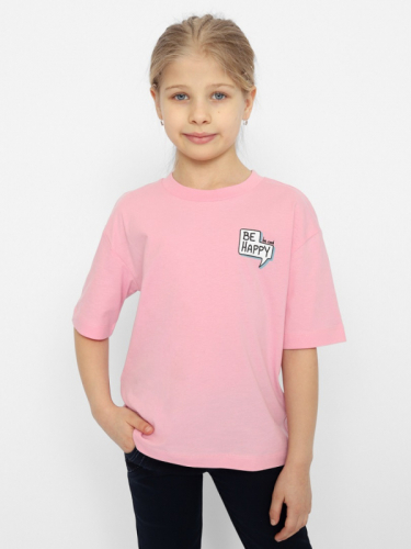CSJG 63653-27 Футболка для девочки,розовый