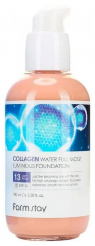 FarmStay Collagen Water Full Moist Luminous Foundation #13, SPF 15, 100ml