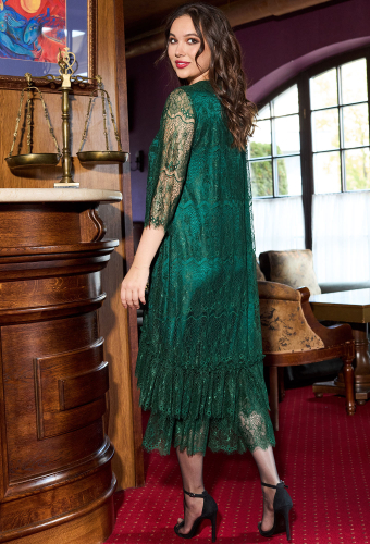 Платье Anastasia Mak 1068 зеленый