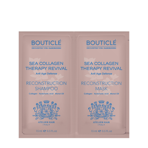 BOUTICLE Набор для волос (шампунь 15 мл + маска 15 мл) Sea Collagen Therapy Revival