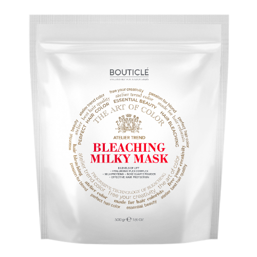 BOUTICLE Маска для волос обесцвечивающая с Hyaluronic Plex Complex / White Bleaching Hair Mask 500 гр