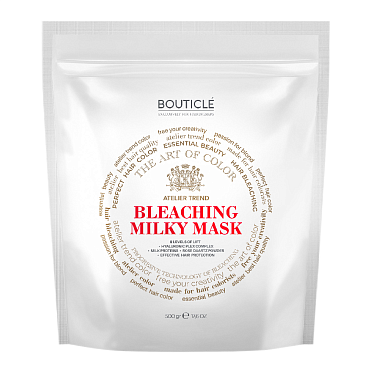 BOUTICLE Маска для волос обесцвечивающая с Hyaluronic Plex Complex / White Bleaching Hair Mask 500 гр