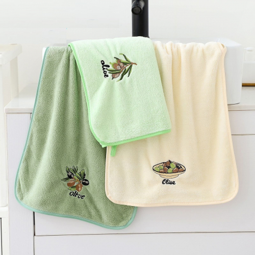 Кухонные полотенца Микрофибра 1-20 олива