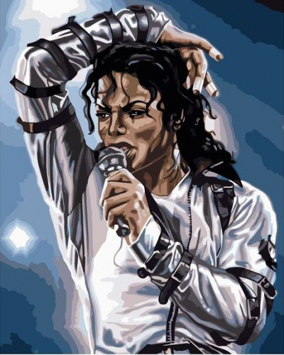Картина по номерам 40х50 Майкл Джексон