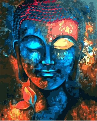 Картина по номерам 40х50 Индийский Будда