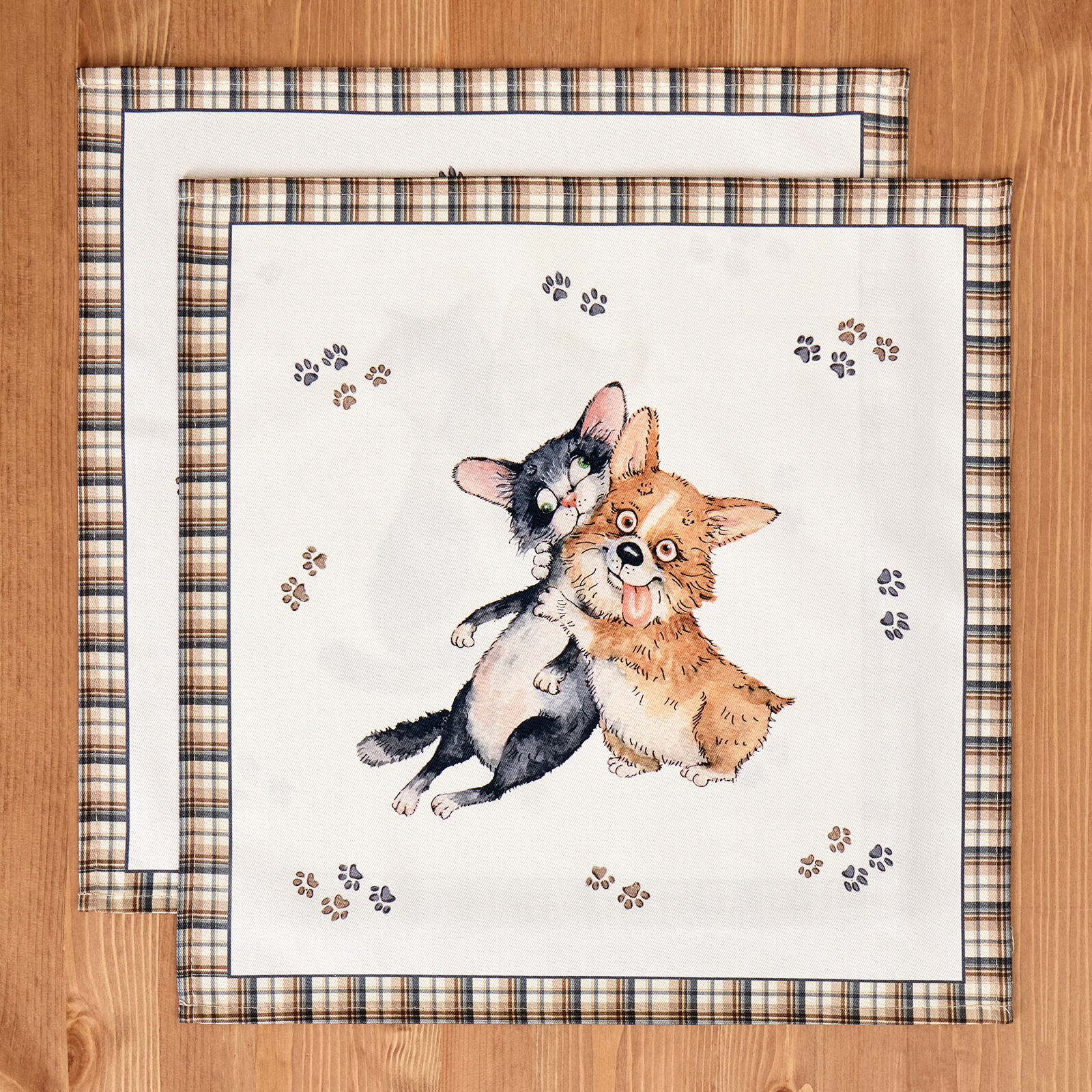 НАБОР САЛФЕТОК ИЗ 2-Х ШТ