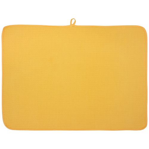 Полотенце вафельное прямоугольное (желтое) 50*70