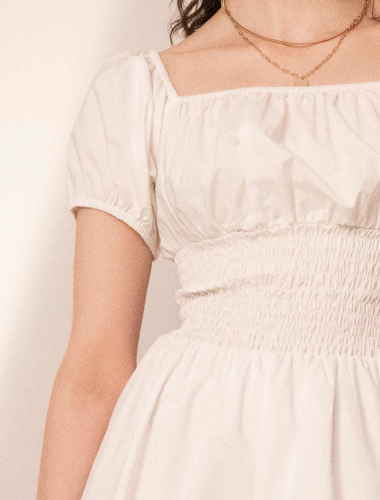 Платье Vilatte D22.524-Р белый