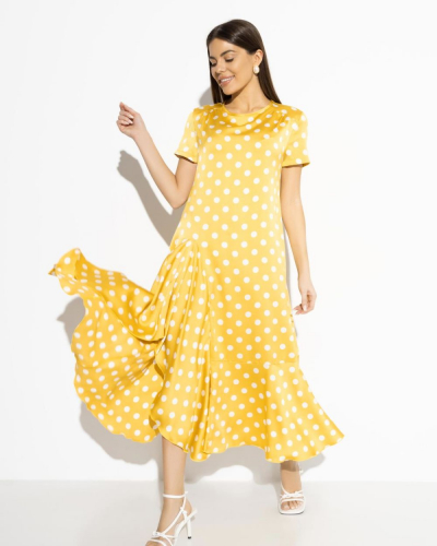 Платье CHARUTTI 10167-Р жёлтый