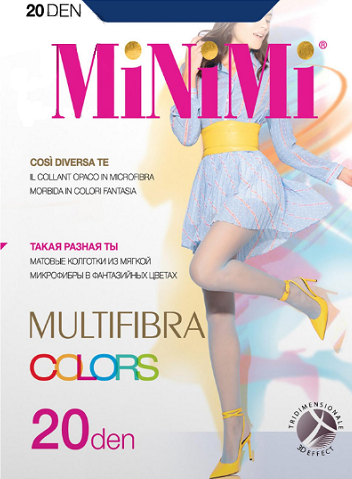 MIN Multifibra 20 colors /колготки/