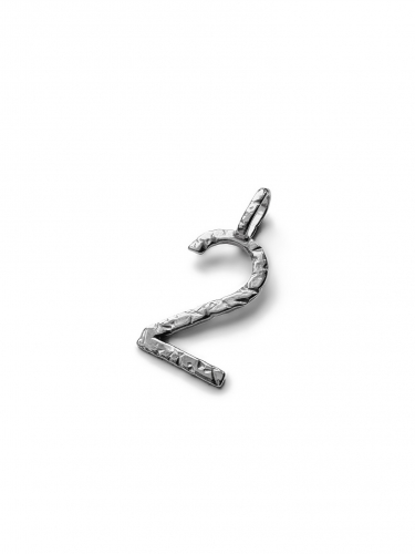 Серебряная подвеска «Я считаю» 2