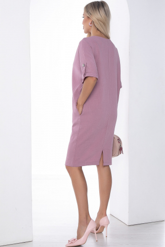 Платье Кайла люкс розовое П10103