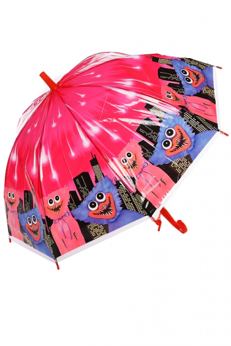 Зонт дет. Panda 204-1 полуавтомат трость