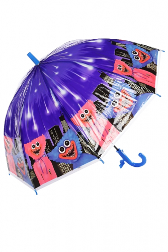 Зонт дет. Panda 204-2 полуавтомат трость
