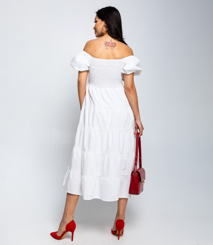 Ст.цена 1260руб.Платье #КТ5305 (1), белый