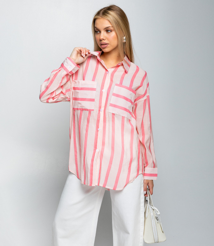 Ст.цена 680руб.Рубашка #КТ21020 (1), розовый