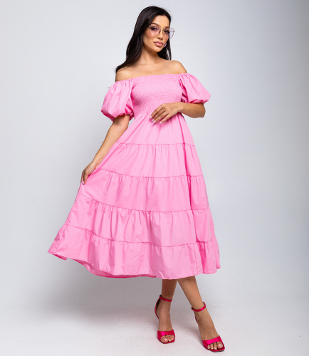 Ст.цена 1260руб.Платье #КТ5305 (1), розовый