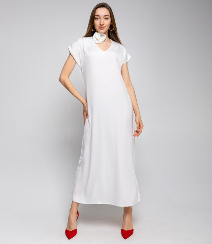 Ст.цена 1540руб.Платье #БШ2113, молочный