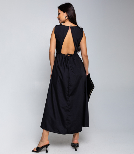 Ст.цена 1380руб.Платье #КТ2703 (1), чёрный