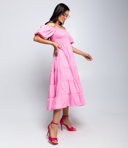 Ст.цена 1260руб.Платье #КТ5305 (1), розовый