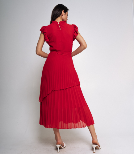 Ст.цена 1880руб.Платье #БШ2220, красный