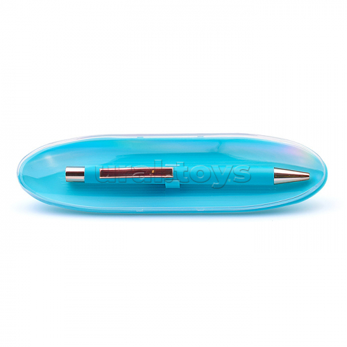 Ручка в футляре шариковая автоматическая DIAN P, синяя, пулевидный пиш. узел 0.7 мм, корпус металлический, сменный стержень 99 мм типа Parker, ассорти 6 цветов, подарочная упаковка