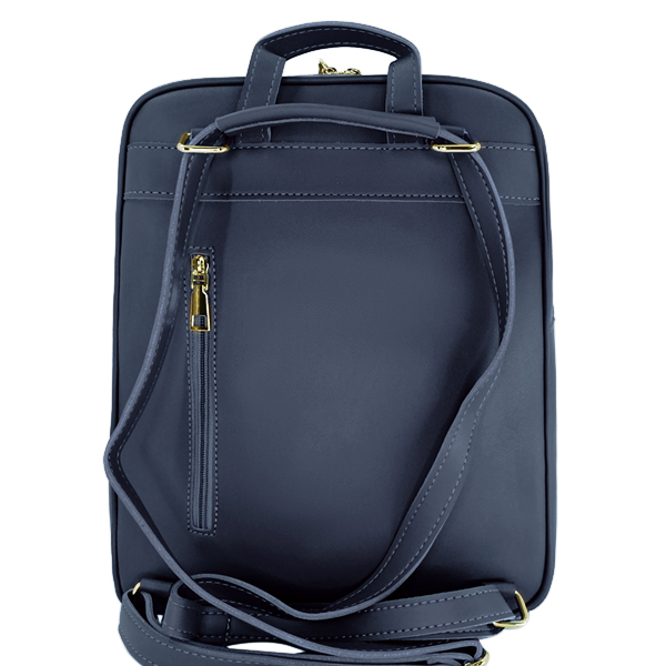 СКИДКА. Повседневный рюкзак из экокожи. 42018/1779 blue G