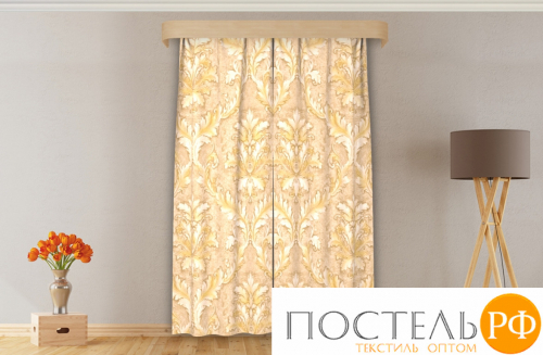 Шторы Eleganta, Сатен trc382632, 150х270-2 шт