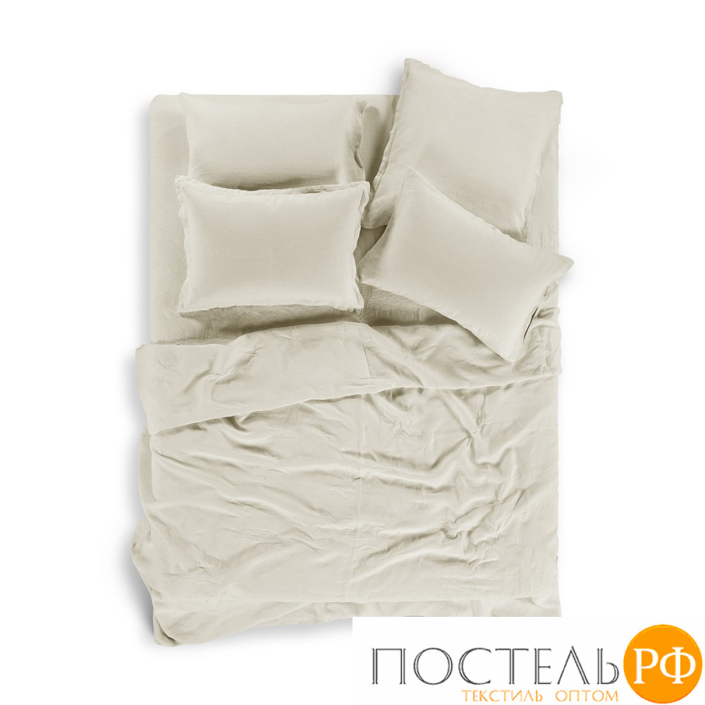 WRINKLE WASHED простыня 100% лен ivory (слоновая кость) 270x310