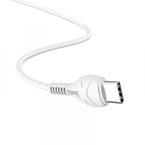 Кабель Hoco X 37 USB A, Type-C, ПВХ, белый в коробке, 1м (30)