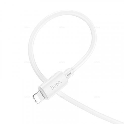 Кабель Hoco X 88 USB A, Lightning, ПВХ, белый, 1м, в коробке