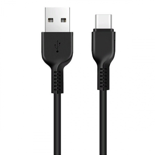 Кабель Hoco X 20 USB A, Type-C, ПВХ, черный в коробке, 2м (30)