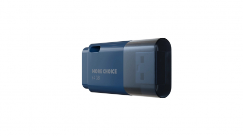 Флэш-диск USB More Choice 64 GB MF64, темно-синяя USB 2.0