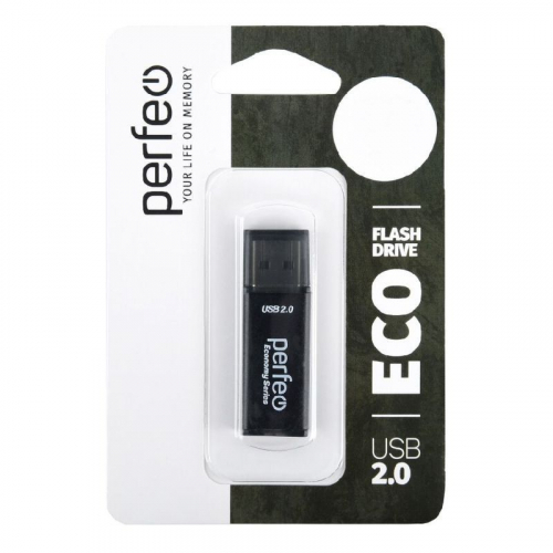 Флэш-диск USB Perfeo 32 GB E03 black