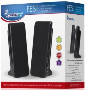 Колонки SmartBuy Fest мощность 4Вт,питание от USB (SBA-2500)