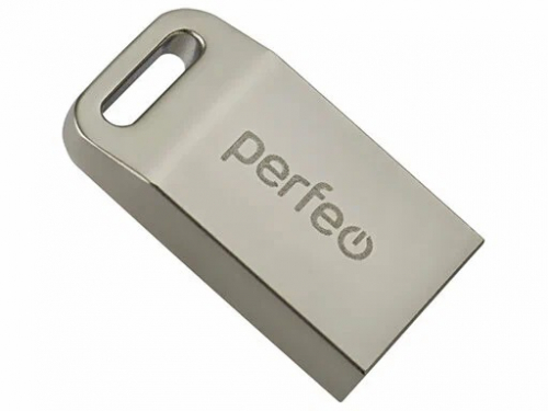 Флэш-диск USB Perfeo16 GB M05 silver metal series