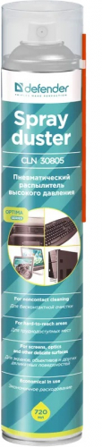 Сжатый воздух Defender CLN 30805 Optima распылитель 720мл