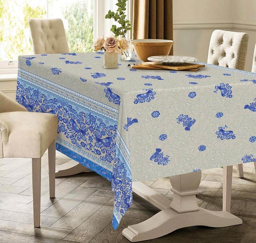 Скатерть рогожка 18923 СВИРИСТЕЛИ р-р 150х210