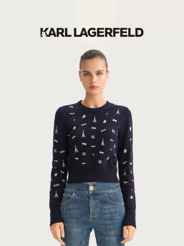 Джемпер Karl Lagerfeld синий 5016