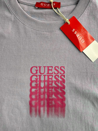 Футболка унисекс Guess фиолет 2226