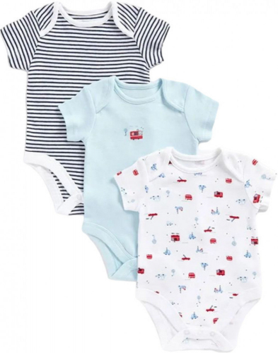 Боди детское Bodysuit (3 pcs), Mothercare