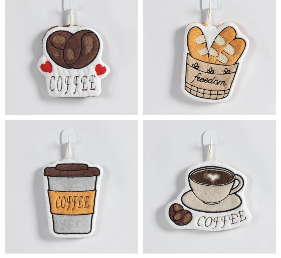 Салфетка - прихватка микрофибра 173 - 24 КОФЕ КЕЙК р-р 20х26