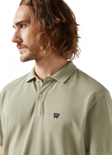 Рубашка поло мужская SS POLO TEE TEA LEAF, WRANGLER