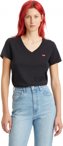 Футболка женская PERFECT VNECK BLACKS, LEVIS