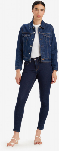 Джинсы женские 311 Levi's Original SHAPING SKINNY DARK INDIGO - WORN IN, LEVIS