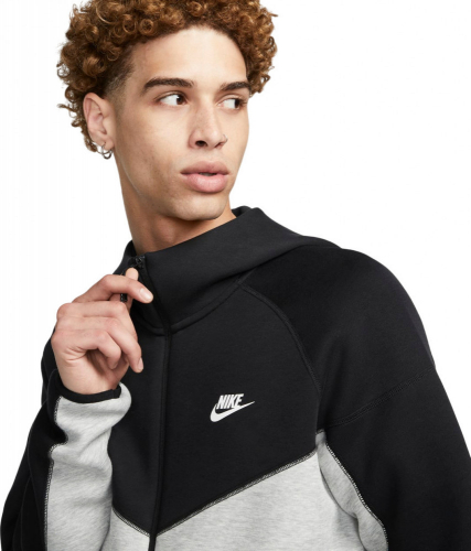 Худи мужское M NK TCH FLC FZ WR HOODIE, Nike