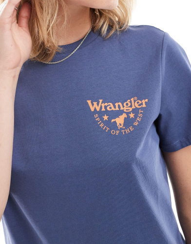 Футболка женская REGULAR TEE VINTAGE INDIGO, WRANGLER