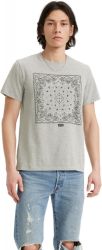 Футболка мужская Levi's® GRAPHIC CREWNECK TEE GREYS, LEVIS